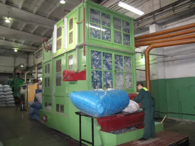 Запуск цеха обработки пера и пуха