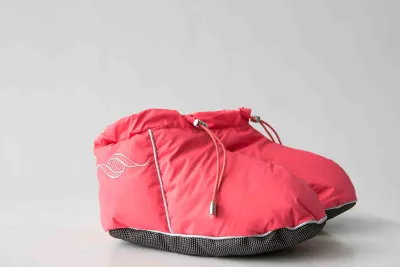 Ботиночки женские розовый-min