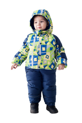 Комбинезон малыш Н Принт синий 